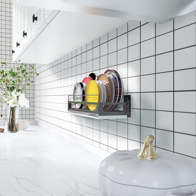 Lisslune | Square Peel and Stick Wall Tile PVC Waterproof Mosaic Tiles Wallpaper