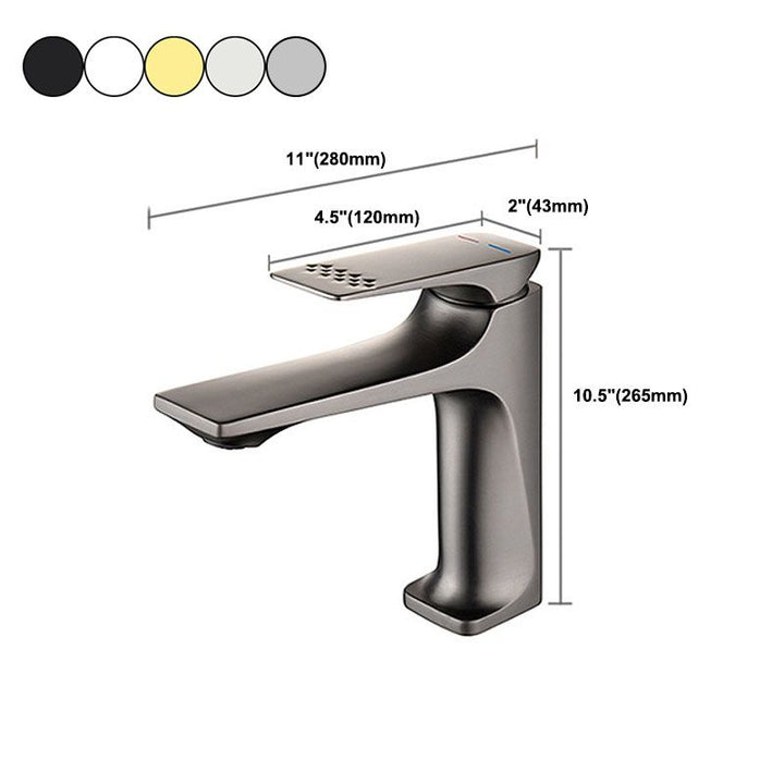 Lisslune | Glam Centerset Faucet Pure Color Sink Faucet for the Bathroom