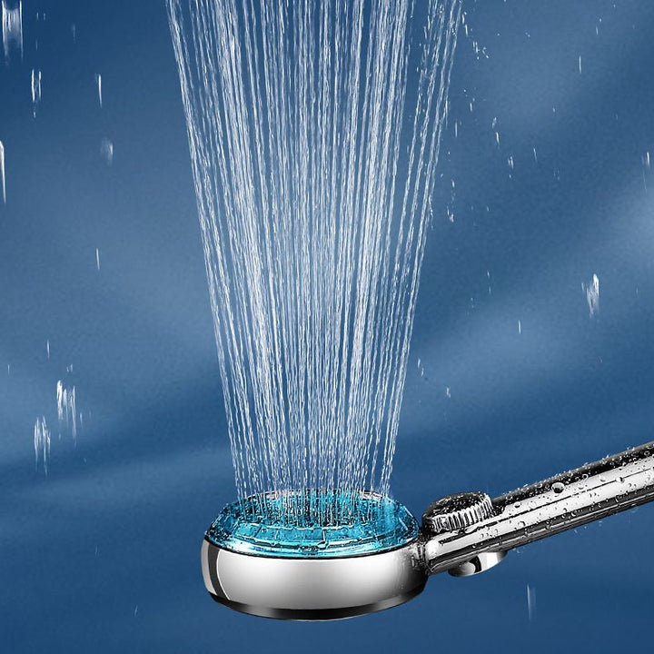 Lisslune | Contemporary Handheld Shower Head Round Filter Ball Spray Head With Digital Display
