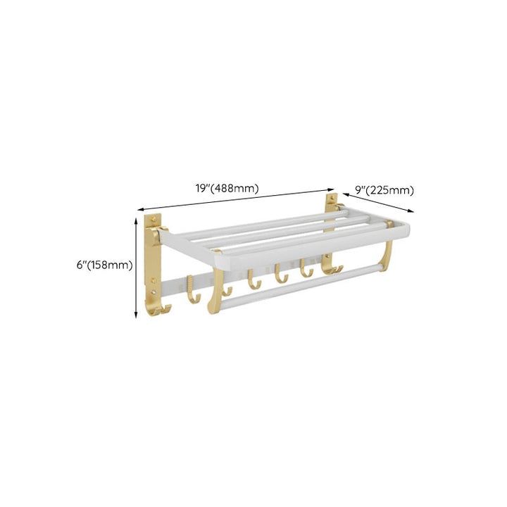 Lisslune | Modern Bathroom Accessories Set Bathroom Shelf Towel Holder Bathroom Accessories Hardware Set