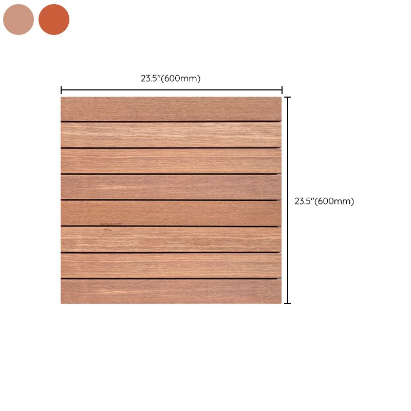Lisslune | Outdoor Patio Wood Decking Interlocking Plank