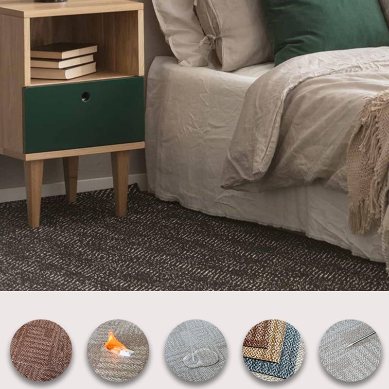 Lisslune | Living Spaces Square Vinyl Flooring Peel and Stick Fabric Look PVC Floor Covering