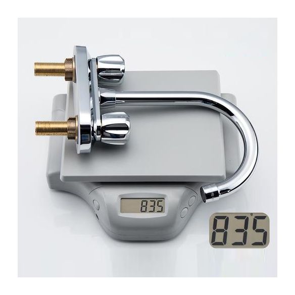 Lisslune | Modern Style Bathroom Faucet Double Handle Faucet Swivel Spout Faucet