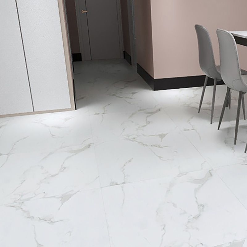 Lisslune | Modern Indoor Vinyl Flooring Marble Print Square PVC Vinyl Flooring