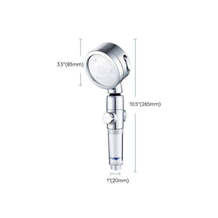 Lisslune | Modern handheld shower stainless steel adjustable shower head water-saving shower combo