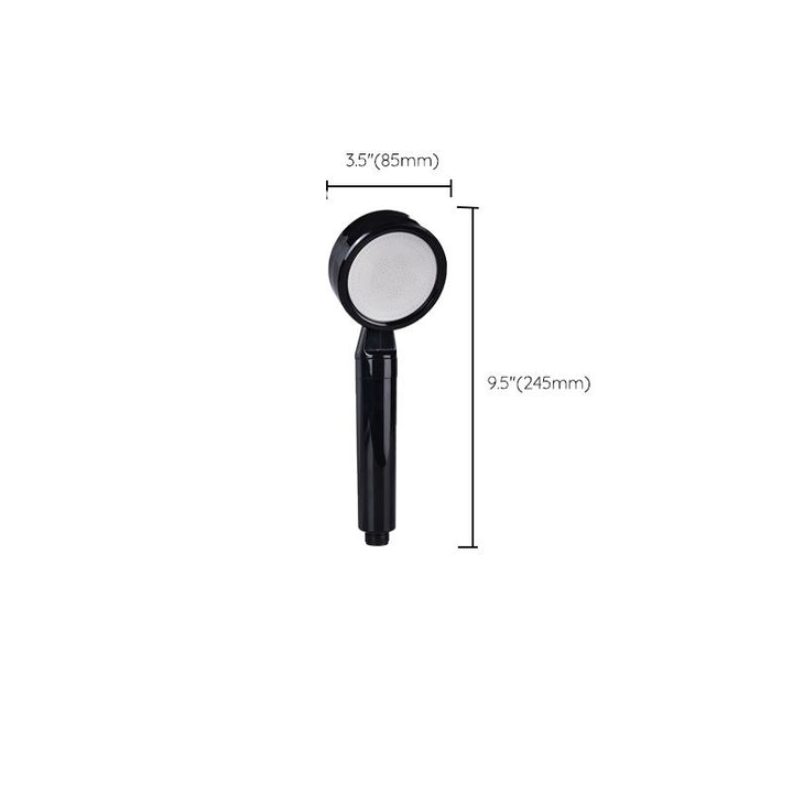 Lisslune | Modern Round Hand Shower 3 Spray Patterns Wall Mounted Hand Shower
