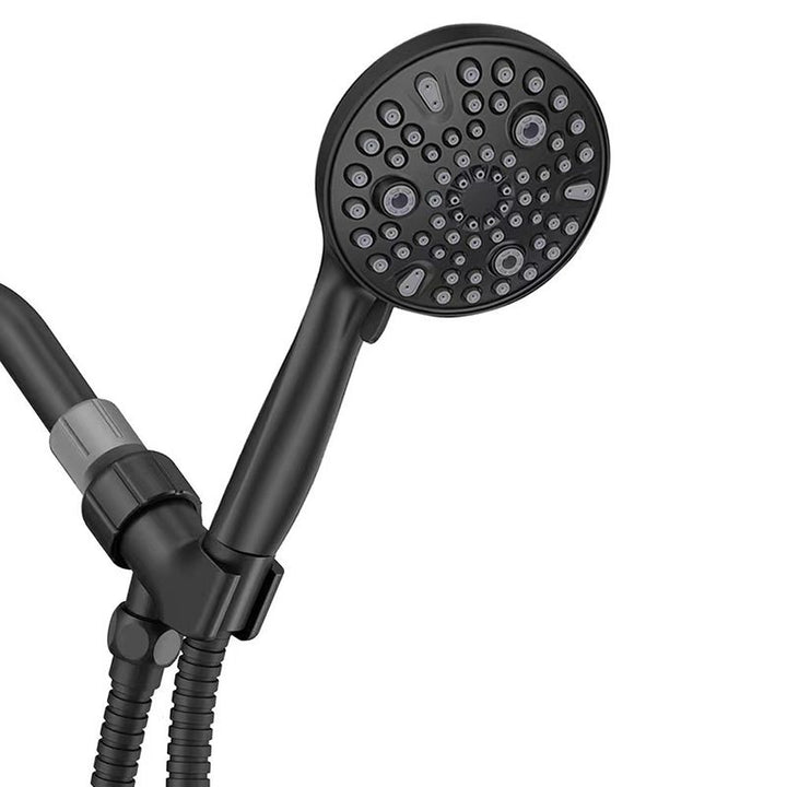 Lisslune | Round Handheld Showerhead Plastic Water Efficient Showerhead