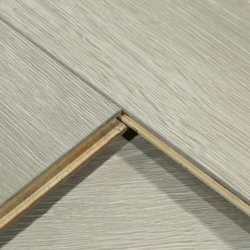 Lisslune | 49"x8" width E0 natural solid wood laminate flooring, click-lock, waterproof