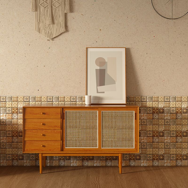 Lisslune | Contemporary Peel-and-Stick Tiles Mosaic Tiles Peel-and-Stick Wall Tile