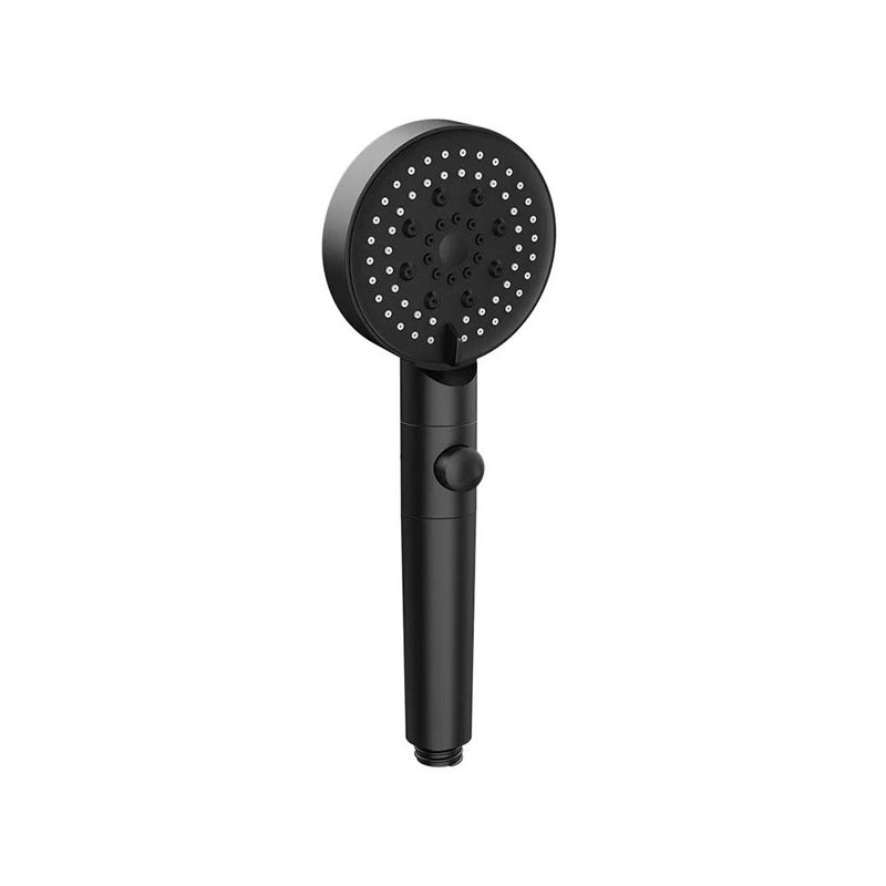 Lisslune | Round Spray Shower Head 6 Settings Adjustable Water Flow Handheld Shower Head