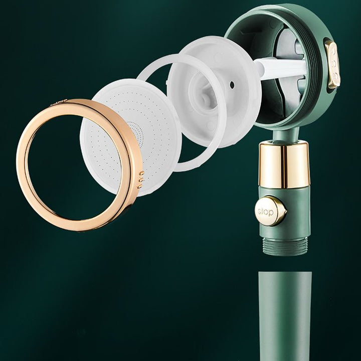 Lisslune | Plastic Shower Head Modern Wall Mounted Adjustable Shower Head