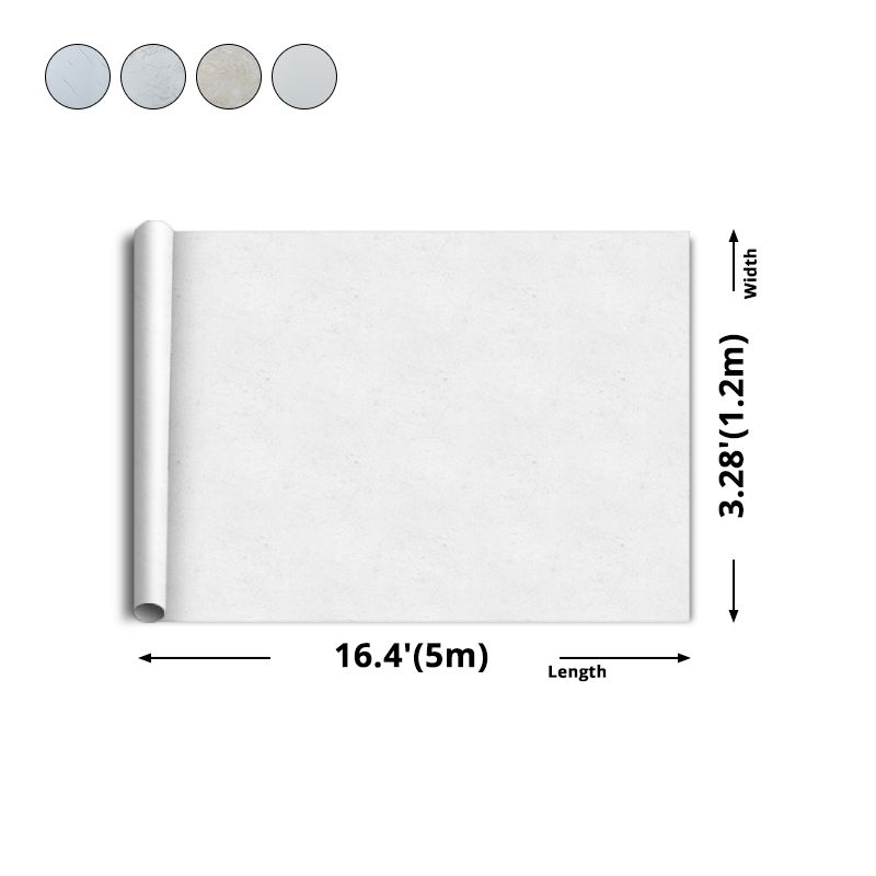 Lisslune | Modern Peel and Stick Tile Vinyl Smooth Back Wall Wallpaper