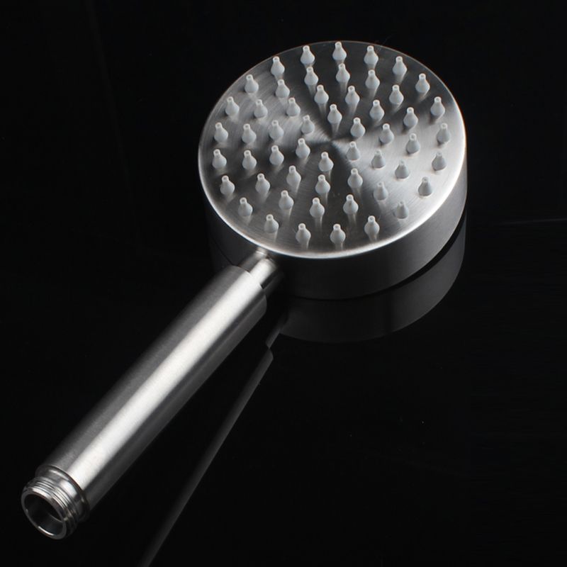 Lisslune | Modern round shower head 304 stainless steel handheld shower head