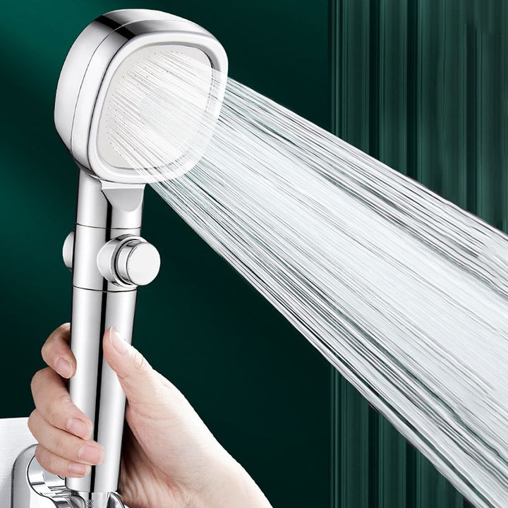 Lisslune | Shower Head Bathroom Square Controllable Brass Handheld Shower Head