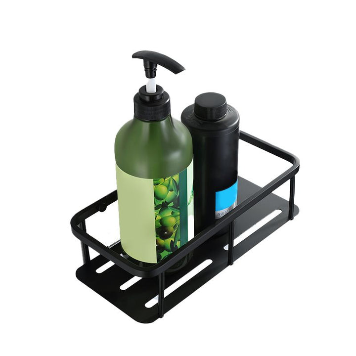 Lisslune | Modern Bathroom Hardware Set Bath Shelf Towel Bar Black Bath Hardware Set