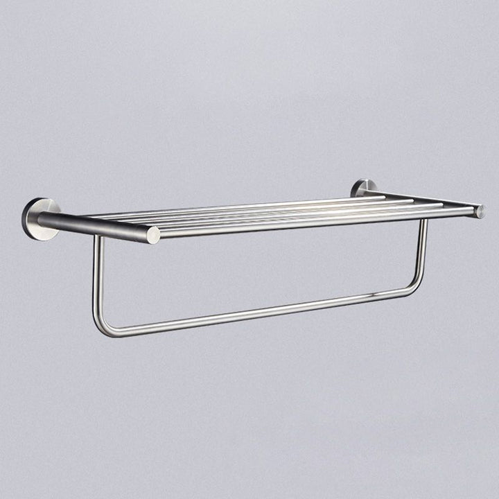 Lisslune | Chrome Traditional Bathroom Accessories Set Stainless Steel Bathroom Set
