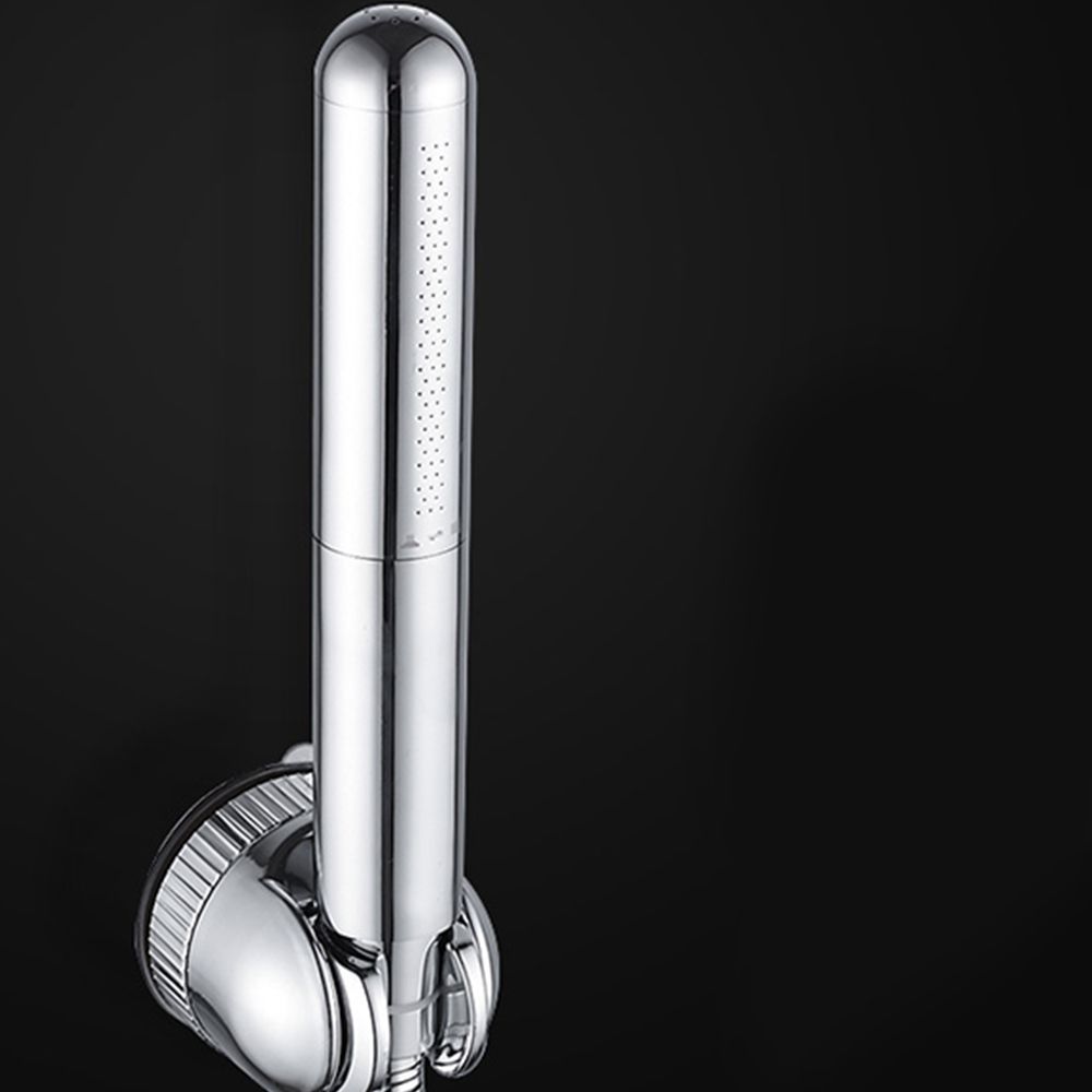 Lisslune | Simple Handheld Shower Head Square 304 Stainless Steel Shower Head