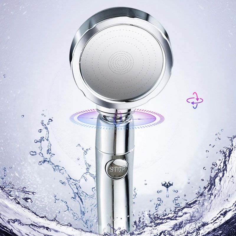 Lisslune | Contemporary Shower Combination Hand Shower Plastic Wall Mount Round Shower Head Combination
