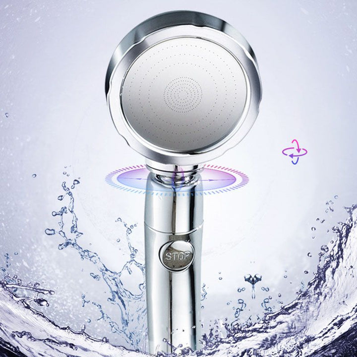 Lisslune | Contemporary Shower Combination Hand Shower Plastic Wall Mount Round Shower Head Combination