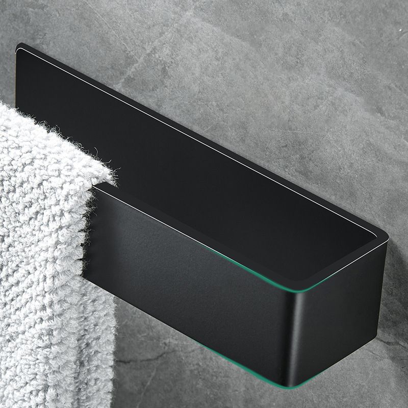 Lisslune | Modern Towel Ring Bathroom Hardware Set Stainless Steel/Black Bath Hardware Set