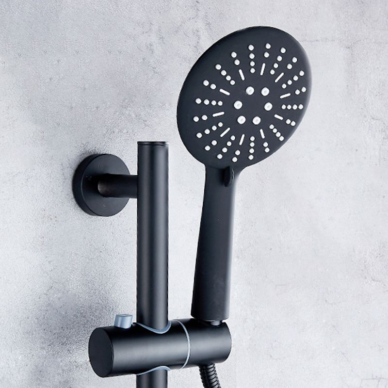 Lisslune | Brass Wall-mounted Shower System Single Handle Shower with Lever Handle