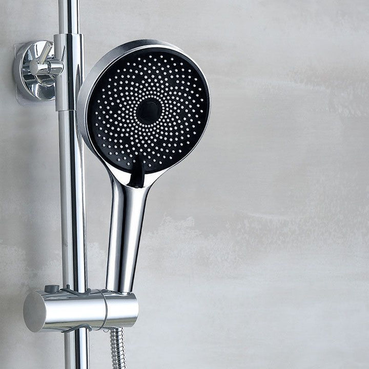 Lisslune | 3 Sprays Shower Head Wall Mount Adjustable Spray Pattern Handheld Shower