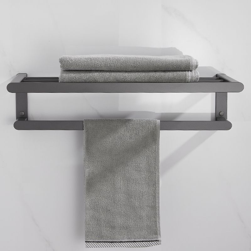 Lisslune | Modern Gray Bathroom Accessory As a Single Piece or As a Set Made of Metal