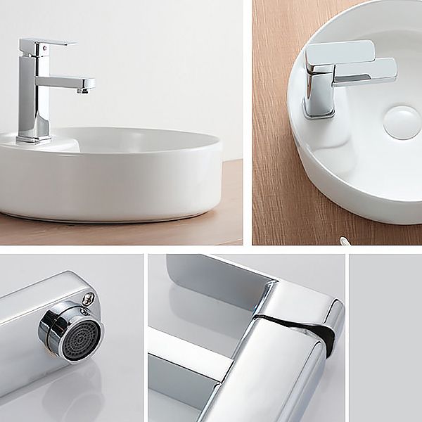 Lisslune | Glam Style Faucet Single Lever Handle Basin Faucet for the Bathroom