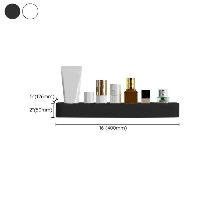 Lisslune | Contemporary Bathroom Accessories Hardware Set Aluminum Bathroom Shelf