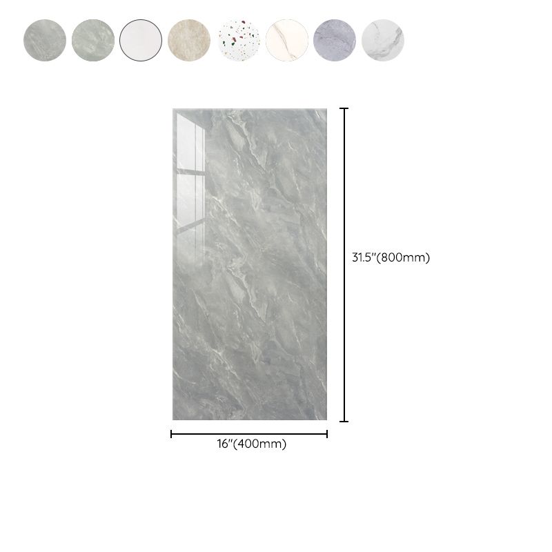 Lisslune | Simple Tile Wallpaper Plastic Waterproof Peel and Stick Backdrop