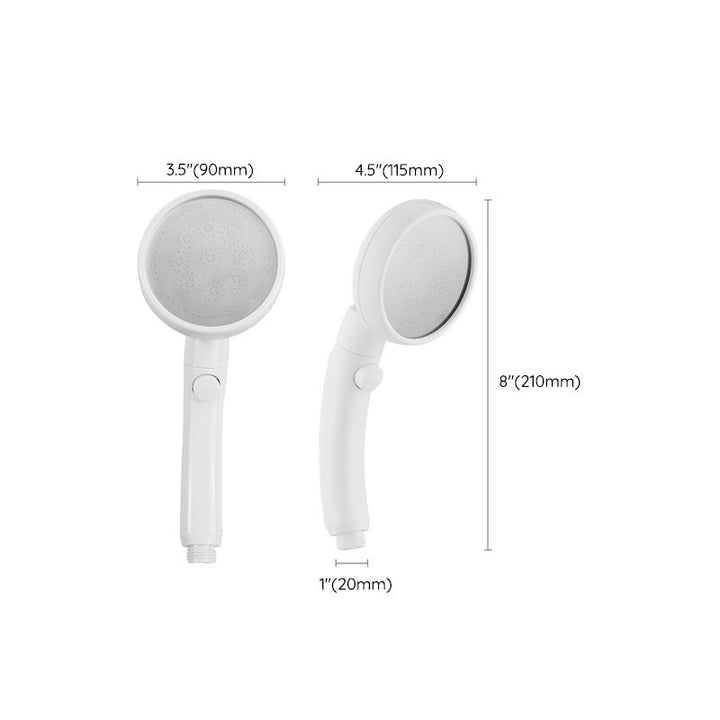 Lisslune | Modern Plastic Showerhead Standard Round Handheld Showers