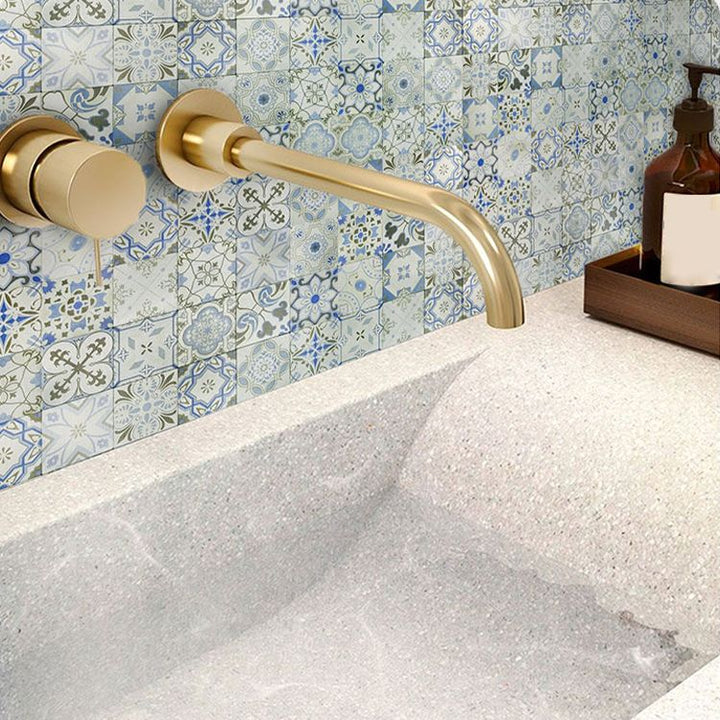 Lisslune | Modern Plastic Peel & Stick Waterproof Peel & Stick Subway Tile
