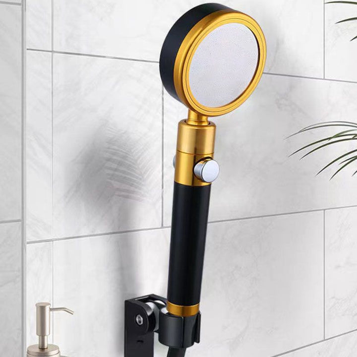 Lisslune | Modern Metal Handheld Shower Head Round Water Filtration Shower Heads