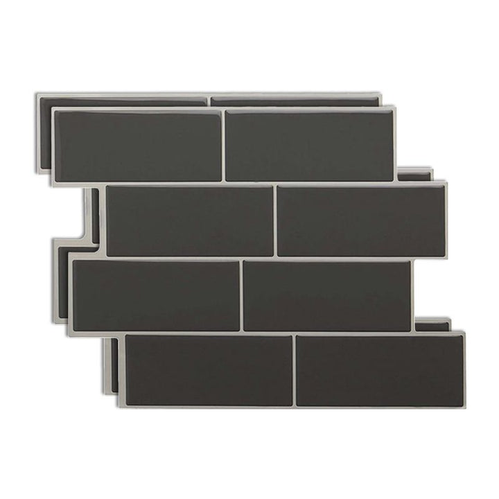 Lisslune | Modern Peel and Stick Backsplash Wall Tile PVC Peel & Stick Field Tile