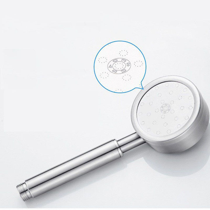 Lisslune | Metal Handheld Showerhead Modern Solid Color Round Showerheads