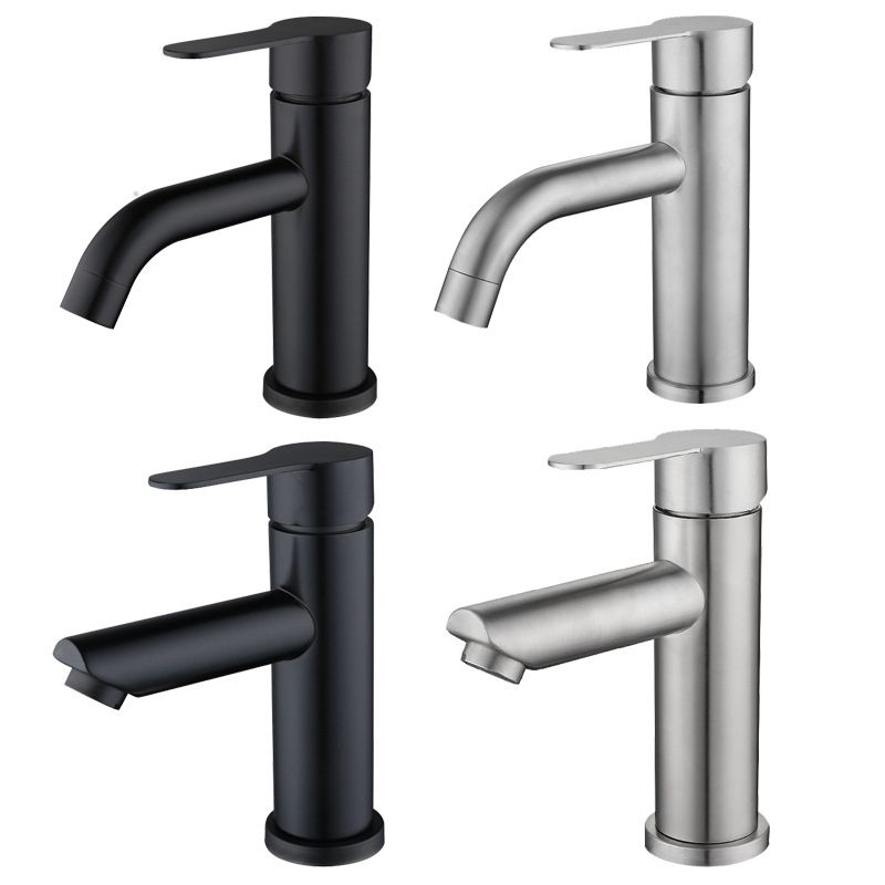 Lisslune | Modern Sink Faucet Single Handle Copper Sink Faucet for the Bathroom