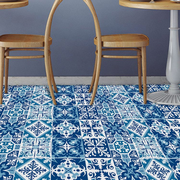 Lisslune | Spanish Pattern Single Tile Mold Resistant Peel & Stick Tile for Splashback