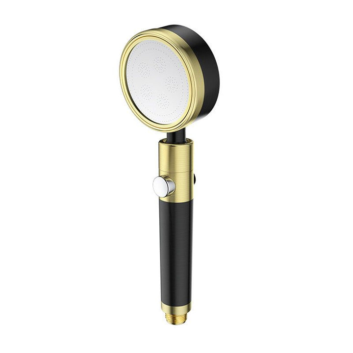 Lisslune | Modern Metal Handheld Shower Head Round Water Filtration Shower Heads