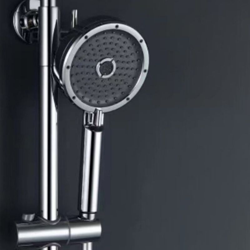 Lisslune | Matt Black Hand Shower Modern 3-Stream Round Wall Mounted Hand Shower