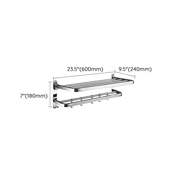 Lisslune | Modern Bathroom Accessory Set Bathroom Shelf Towel Bar Bathroom Accessories