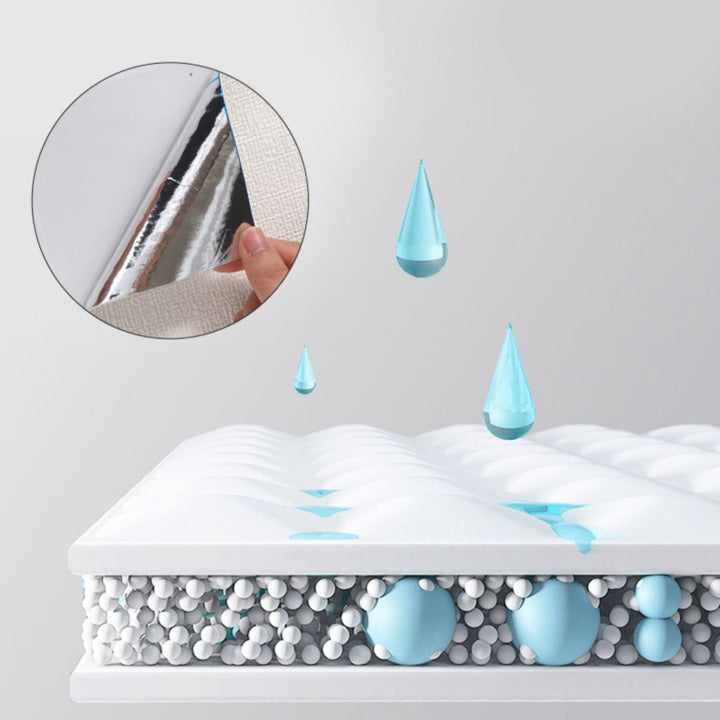 Lisslune | Modern Pearl Wall Jewelry Flat Wall Access Panel Peel and Stick Thick Foam Strip