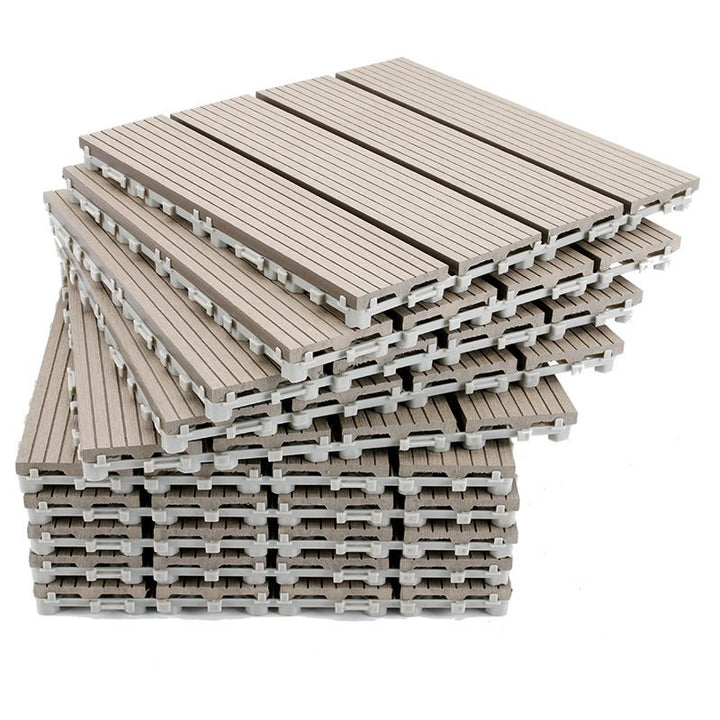 Lisslune | Traditional Floor Tiles Solid Color Click-Lock Flooring Tiles