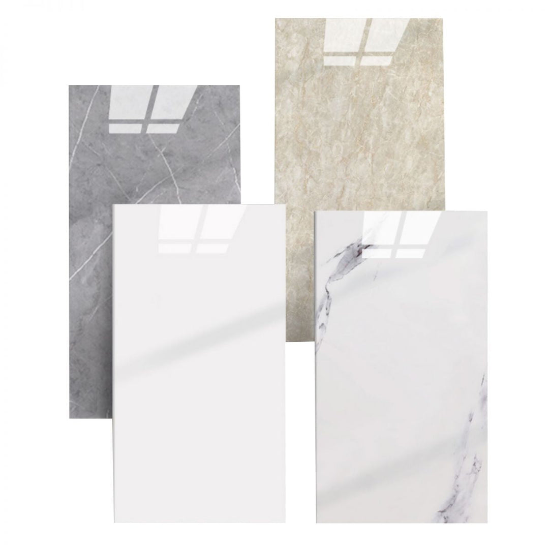 Lisslune | 10 Pack PVC Rectangular Peel & Stick Subway Tile Kitchen and Bathroom