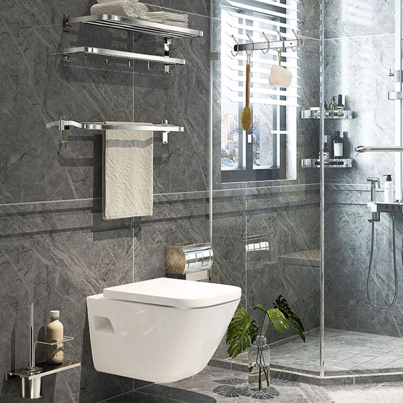 Lisslune | Modern Towel Holder Bathroom Set Bath Shelf Bathroom Accessories Hardware Set