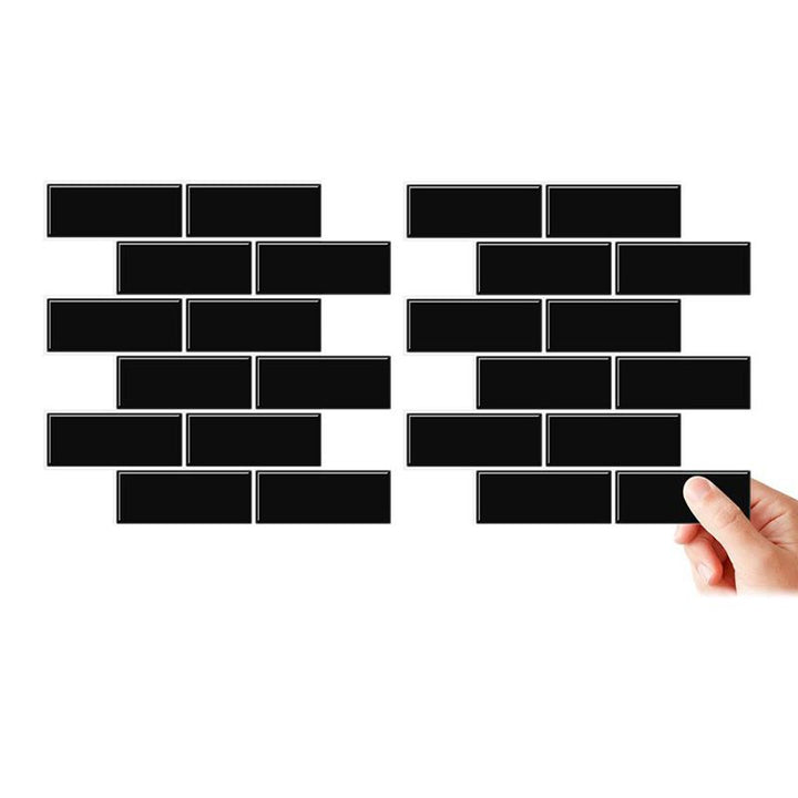 Lisslune | Peel & Stick Subway Tile PVC Stain Resistant Rectangular Peel and Stick Tile for the Kitchen
