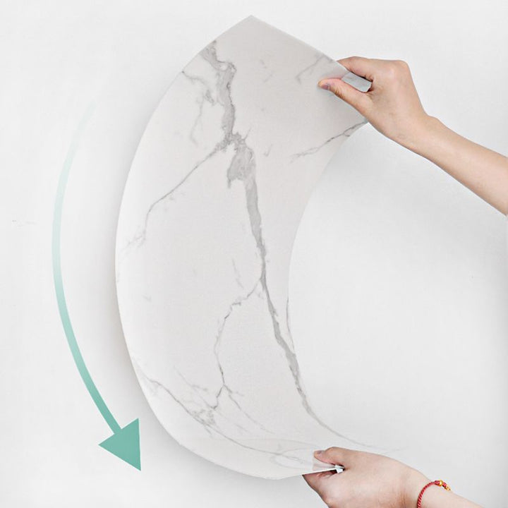 Lisslune | Modern Splash Protection Tiles Smooth Splash Protection Wallpaper for the Kitchen