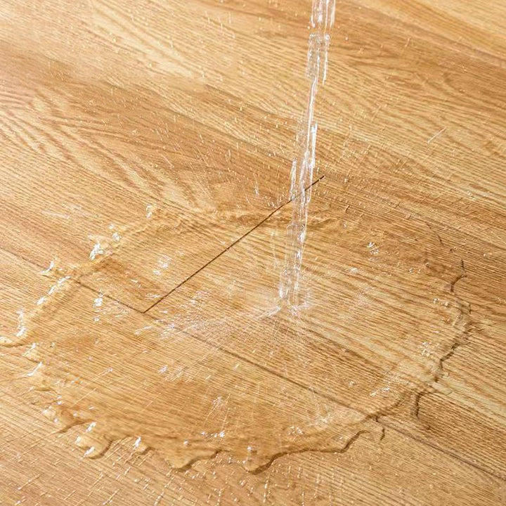 Lisslune | 49"x8" width E0 natural solid wood laminate flooring, click-lock, waterproof