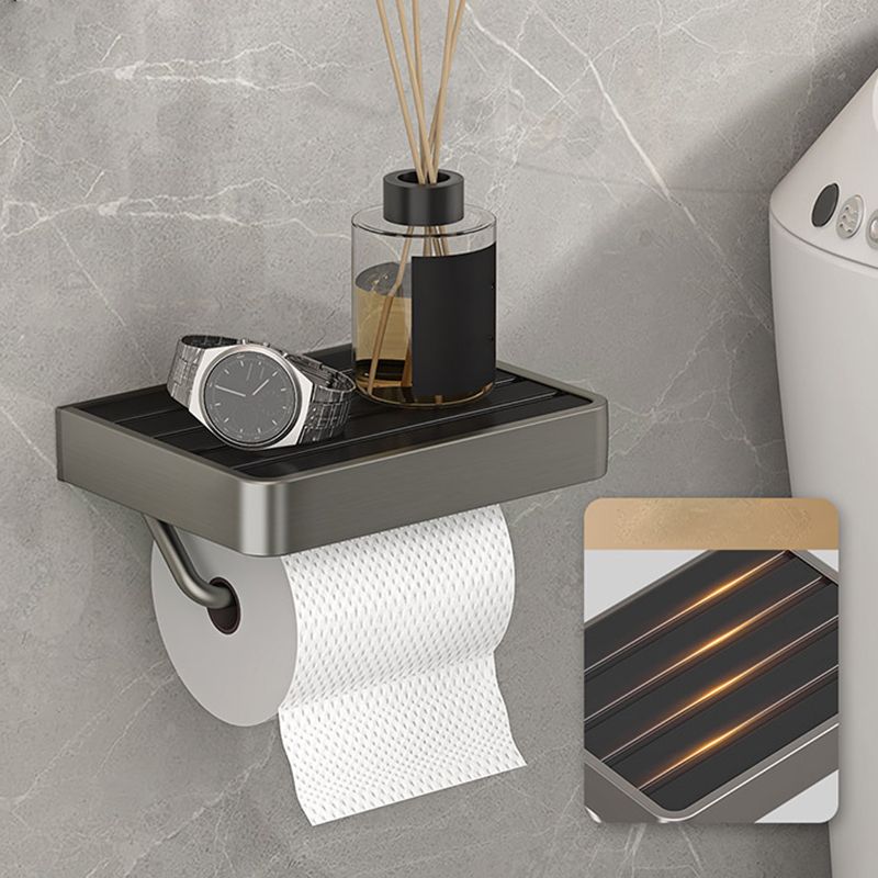 Lisslune | Modern Bathroom Hardware Set Paper Holder Towel Bar Bathroom Accessory Set