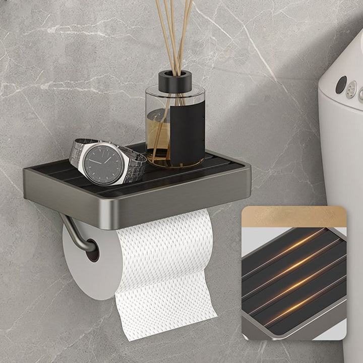 Lisslune | Modern Bathroom Hardware Set Paper Holder Towel Bar Bathroom Accessory Set