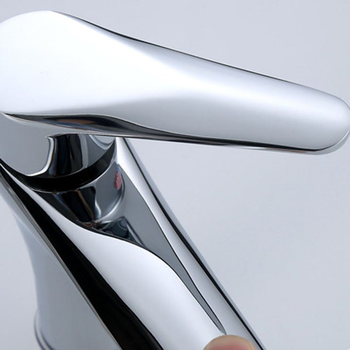 Lisslune | Single Hole Basin Mixer Lever Handle 1 Hole Faucet for the Bathroom